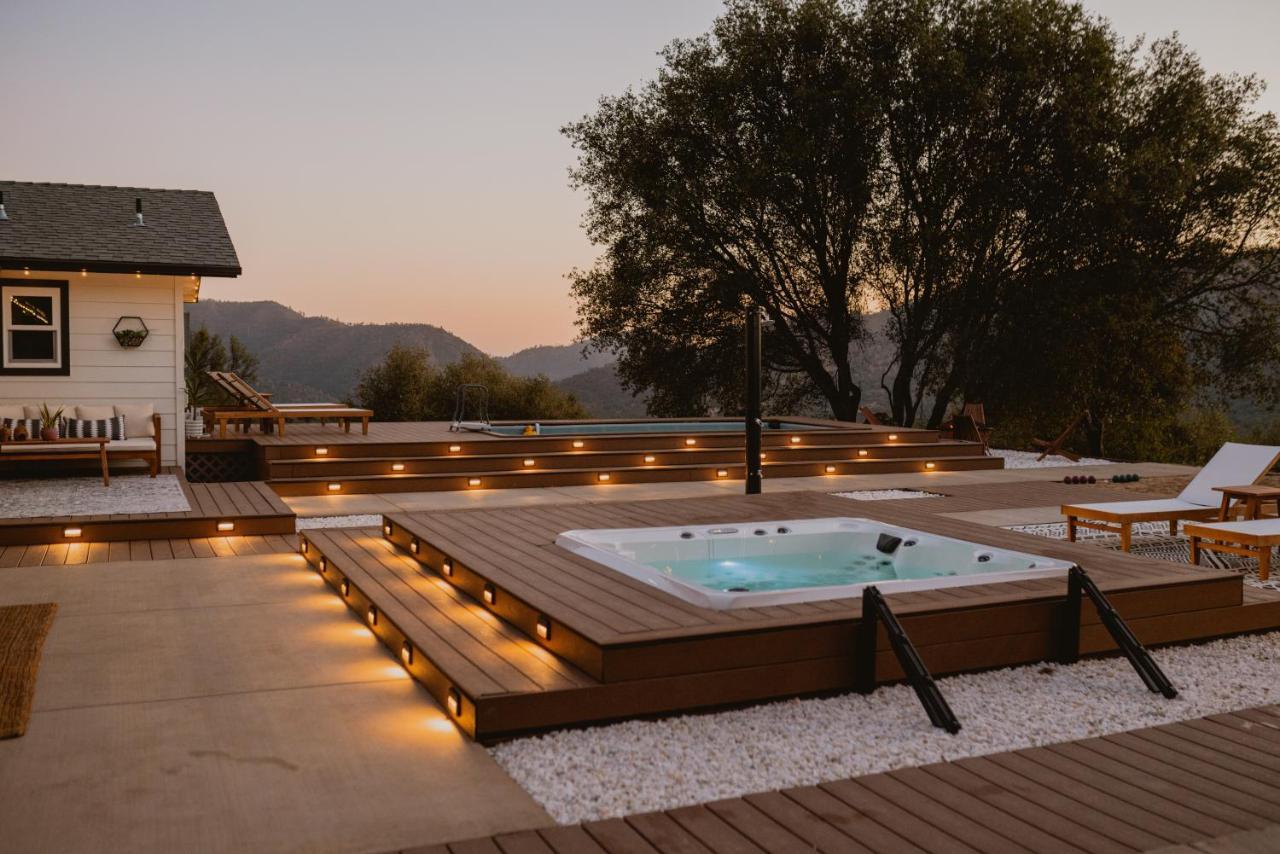 Boho Chic Oasis By Casa Oso With Pool, Spa And Views Ahwahnee Buitenkant foto
